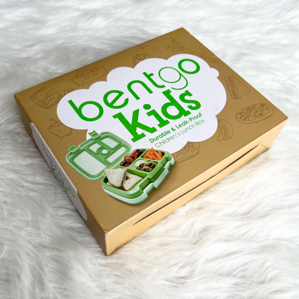 Bentgo 5-Compartment Lunch Box Bento Dishwasher Safe, BPA-Free in Color Green